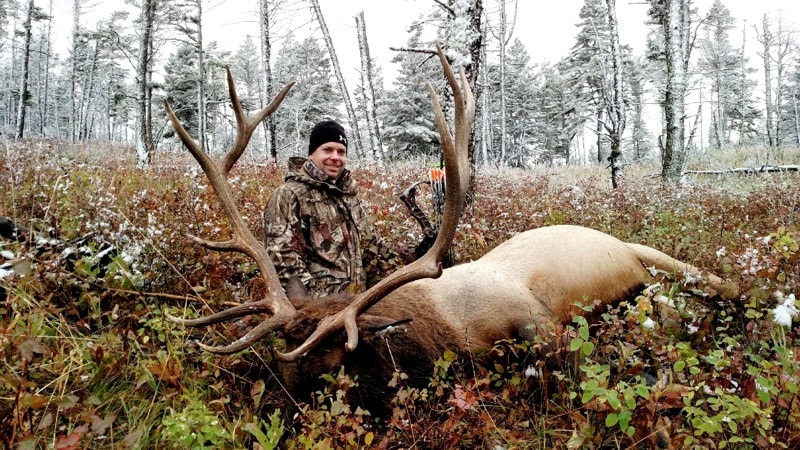 hunting elk in USA