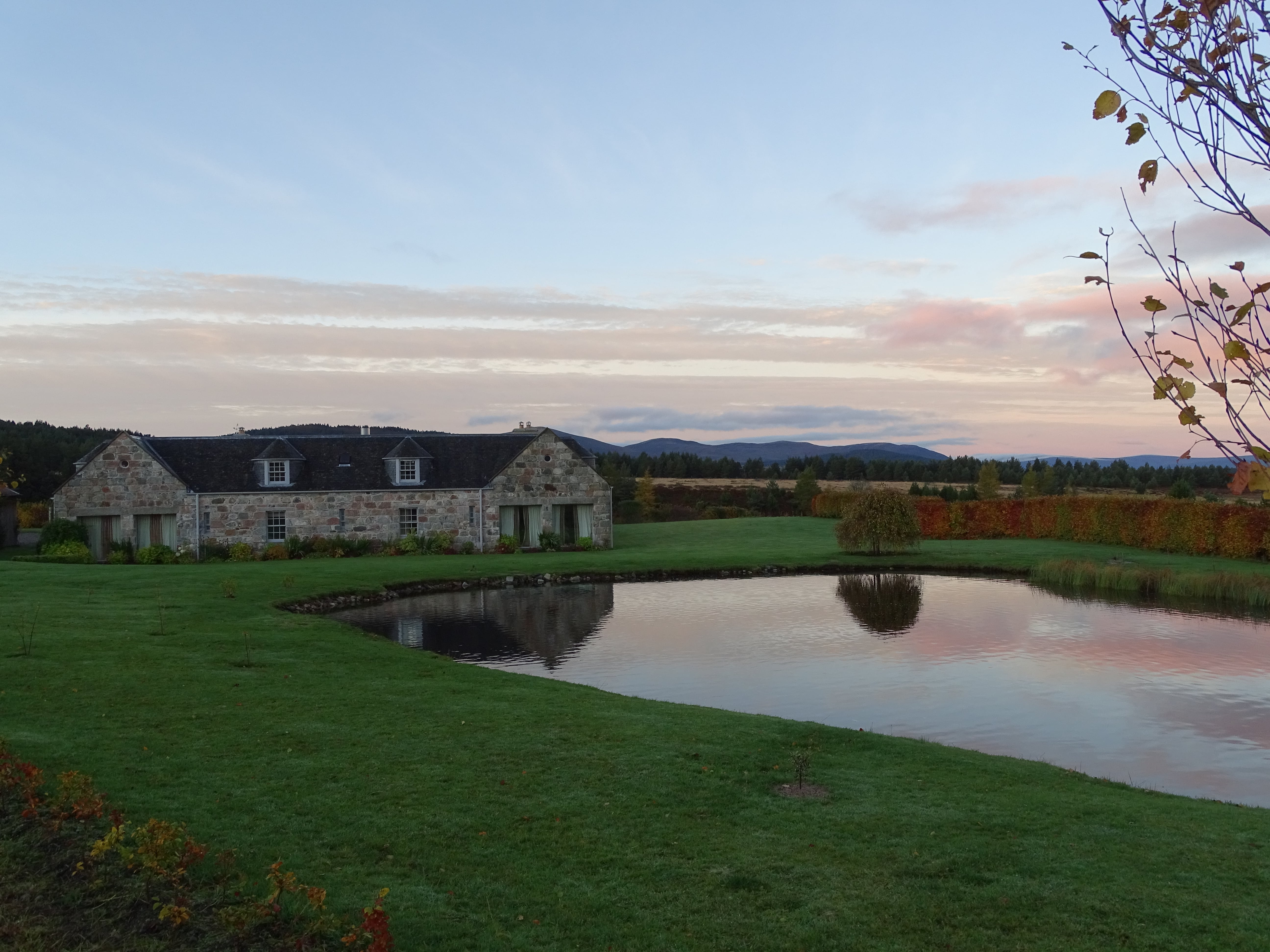 lodge de chasse en ecosse