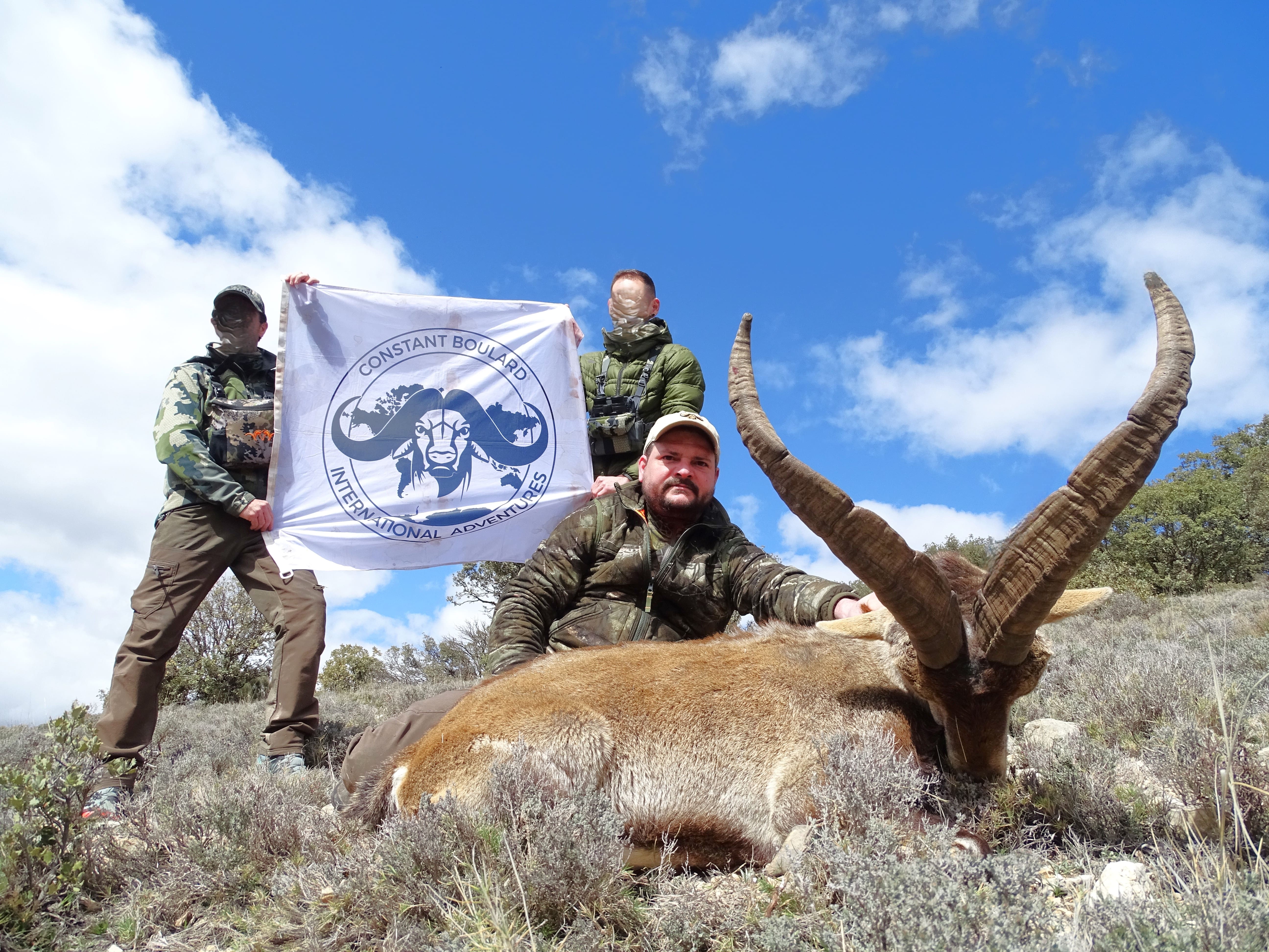 Chasse ibex avec CBA